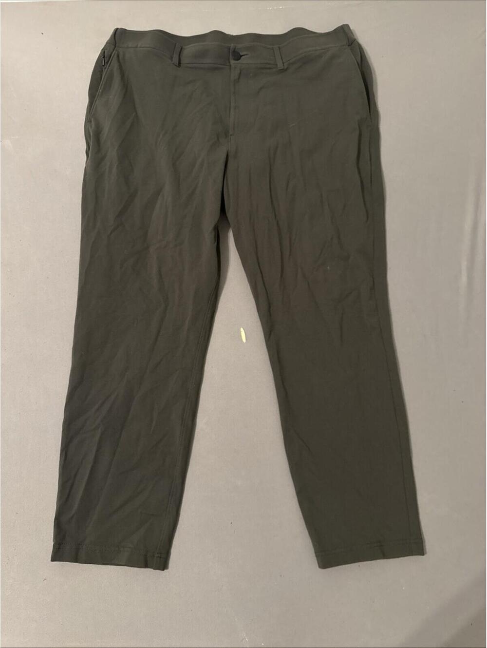 Public Rec Mens Gray Pants Size 38x28 Athletic Straight Slim 38